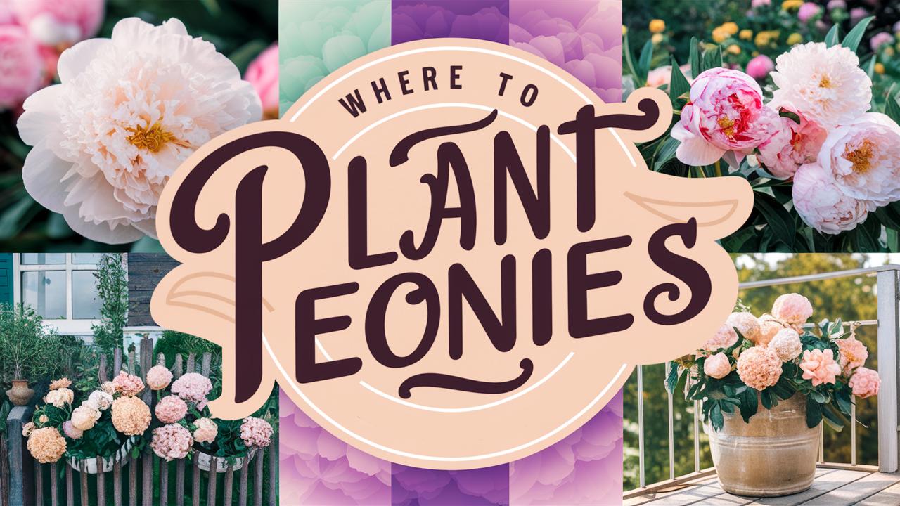 Where To Plant Peonies
