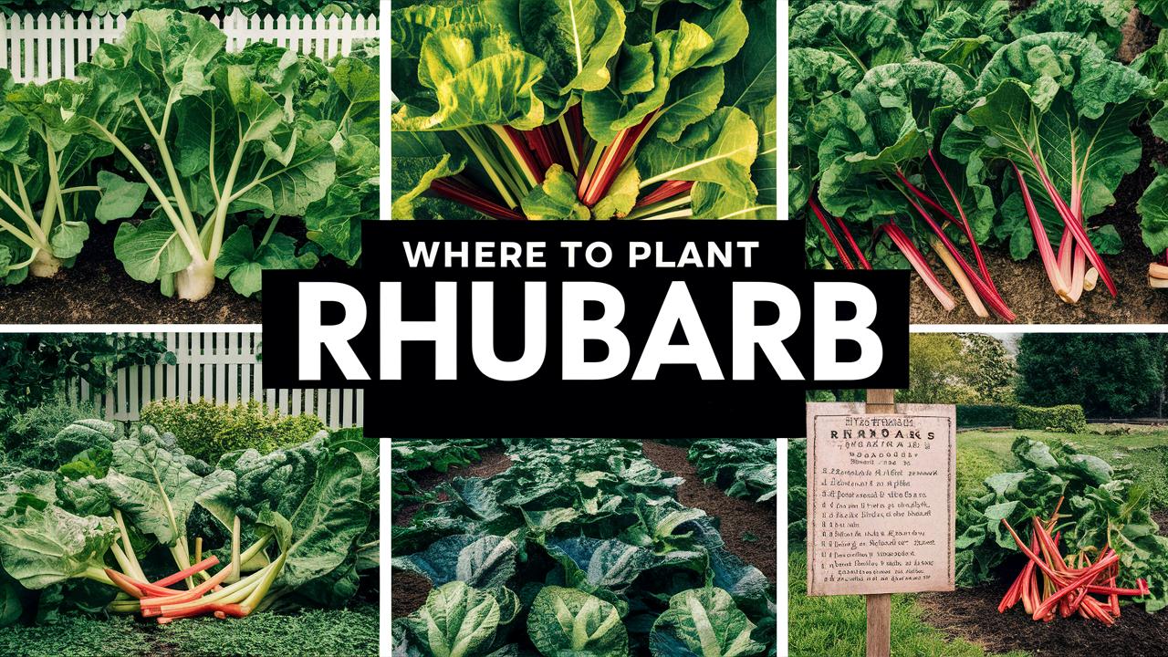 Where To Plant Rhubarb