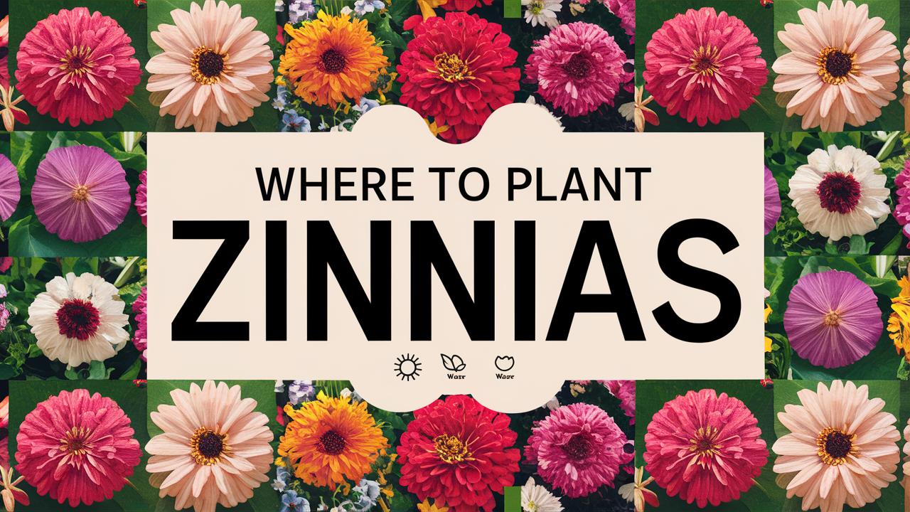 Where To Plant Zinnias