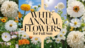 White Annual Flowers For Full Sun