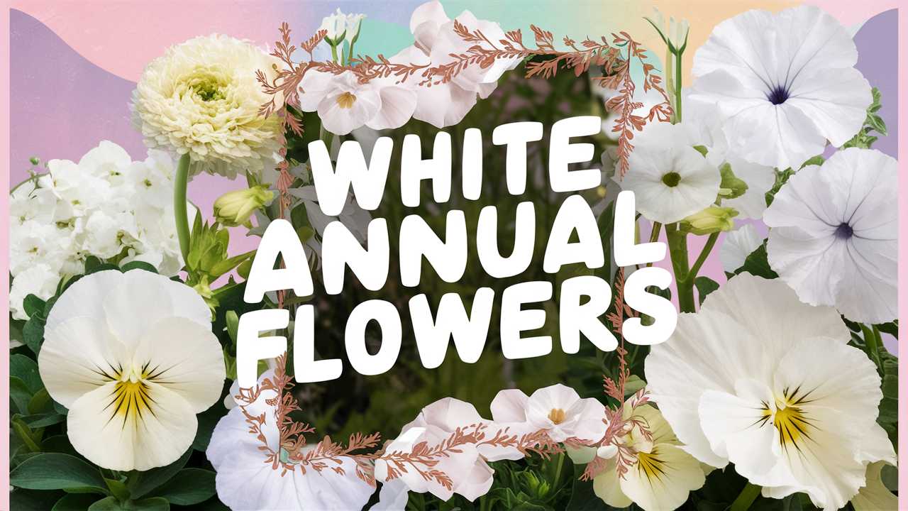 White Annual Flowers