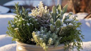 Winter Garden Herbs