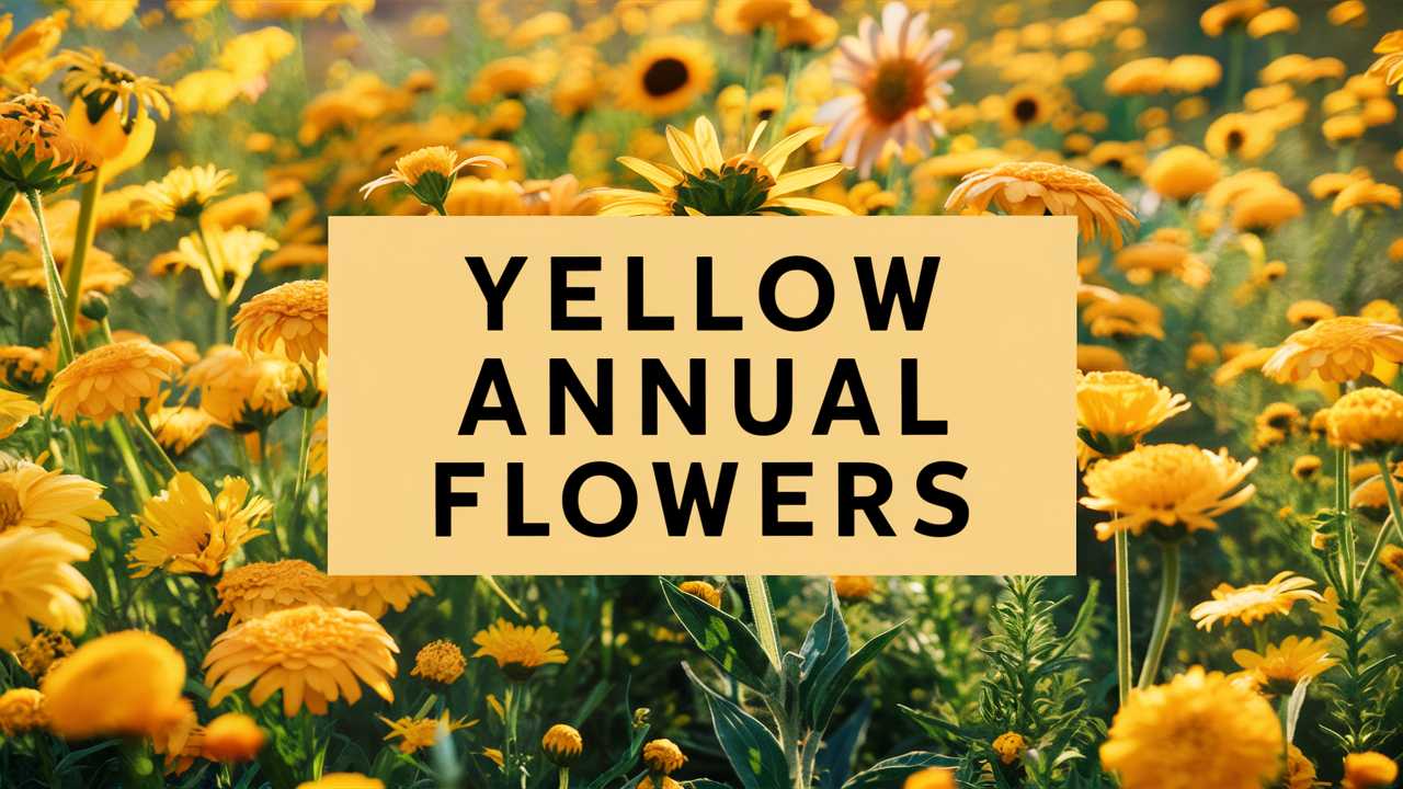 Yellow Annual Flowers