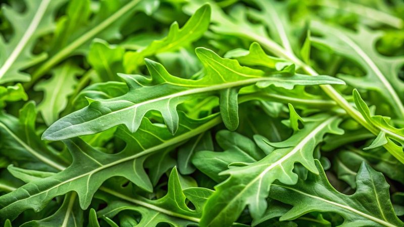 arugula, food