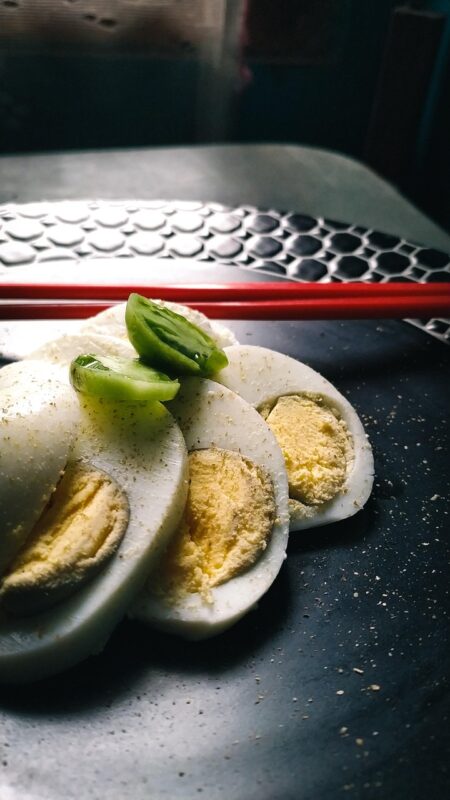 egg, breakfast, food, meal, boiled egg, dish, hard boiled egg, black plate, chopsticks, diet, healthy, nutrition, closeup, boiled egg, boiled egg, boiled egg, boiled egg, boiled egg, hard boiled egg