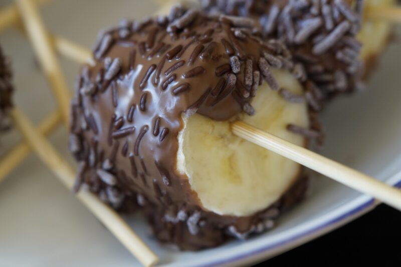 chocolate banana, banana, pike, chocolate, snack, coating, fruit skewer, chocolate skewer, fruit dessert, cute, multicoloured, dessert, chocolate coating, treat, children, chocolate banana, chocolate banana, chocolate banana, chocolate banana, chocolate banana, chocolate coating