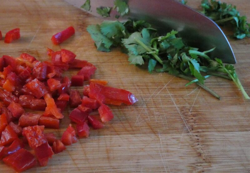 pepper, vegetables, food, healthy, ingredients, cilantro, coriander, cooking