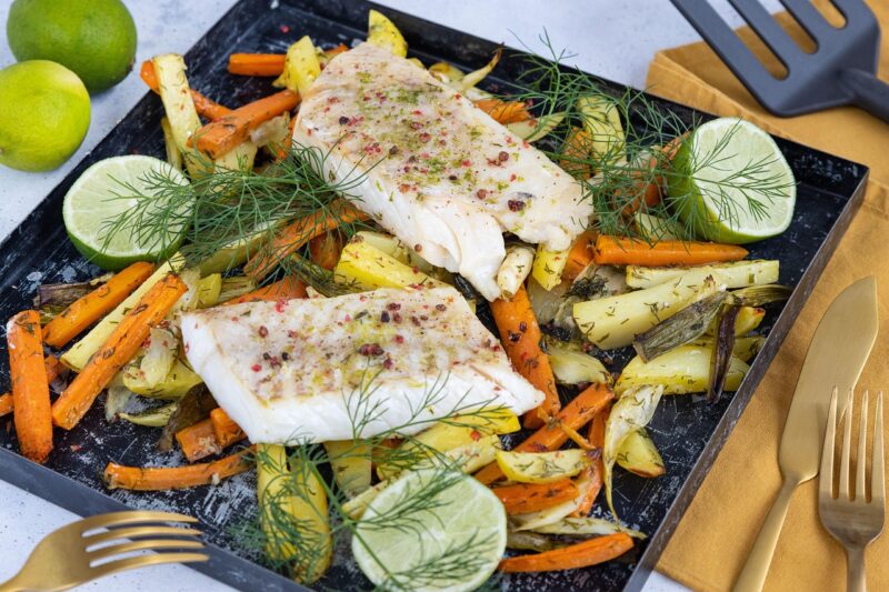fish, fillet, vegetables, redfish, recipe, nature, cook, food