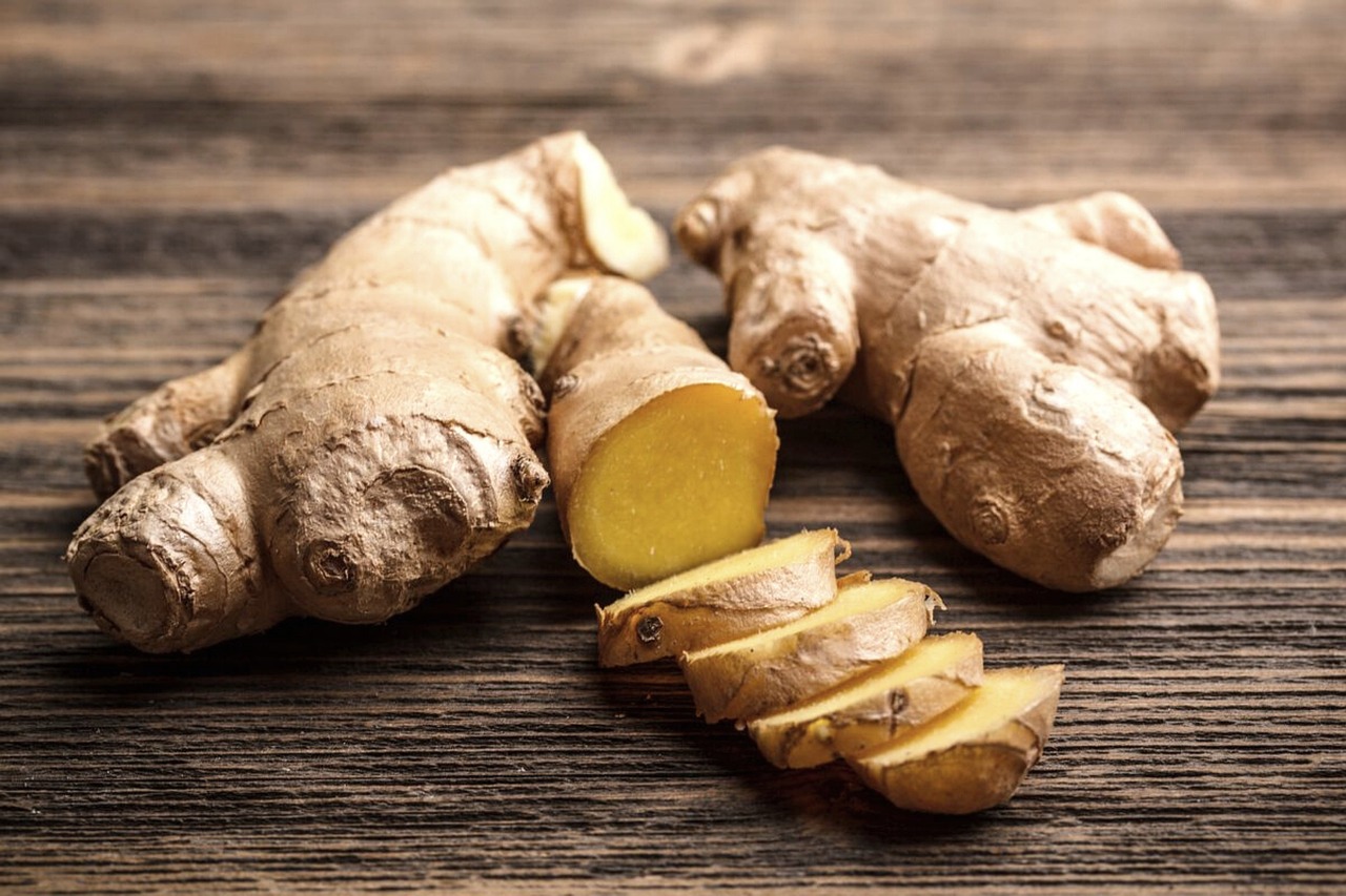 Harvesting Ginger