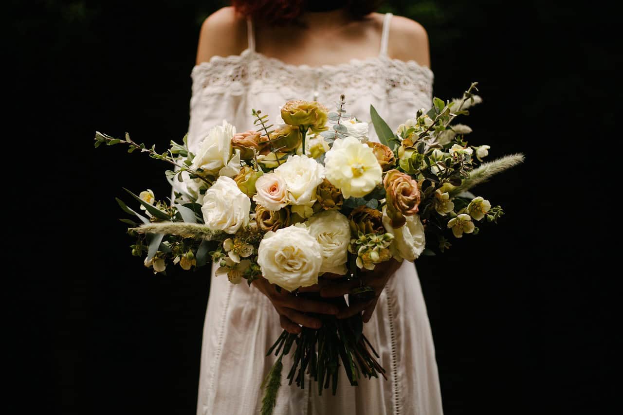 Winter Flowers for a Wedding